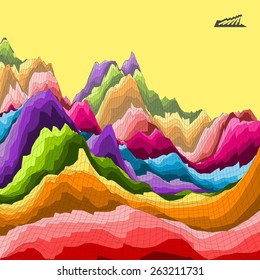 Abstract colorful background. Mosaic vector illustration. Can be used for banner, flyer, book cover, poster, web banners.