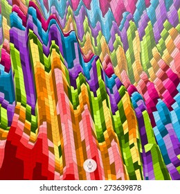 Abstract colorful background. Mosaic vector illustration. Can be used for banner, flyer, book cover, poster, web banners. 