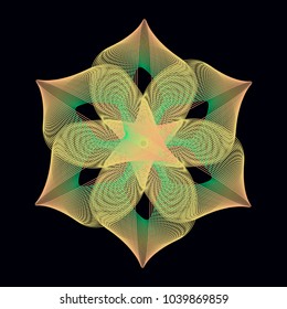 Abstract colorful background, pattern, fractal