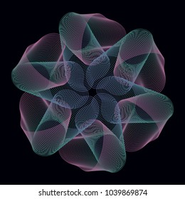 Abstract colorful background, pattern, fractal