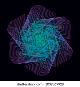 Abstract colorful background, pattern, fractal