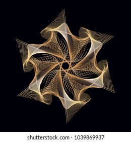 Abstract colorful background, pattern, fractal