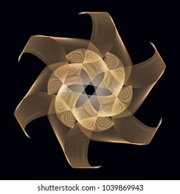 Abstract colorful background, pattern, fractal