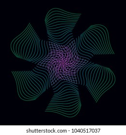 Abstract colorful background, pattern, fractal