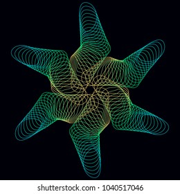 Abstract colorful background, pattern, fractal