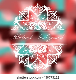 Abstract colorful background with pattern. Illustration 10 version.