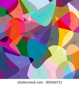abstract colorful background pattern, retro style