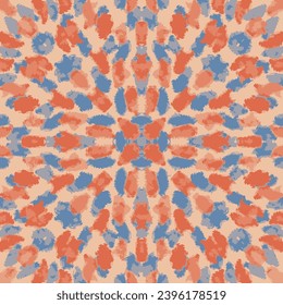 Abstract colorful background. Pattern strokes kaleidoscope. Design for website, banner, flyer and postcard