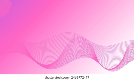 Abstract colorful background pink lines circles 