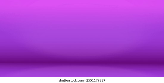 Abstract colorful background with pink and violet gradient colors. Violet purple tone gradient with blurred colors. Vector illustration for studio empty display products