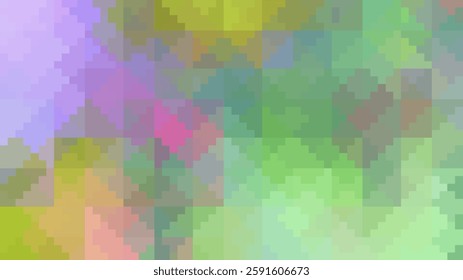 Abstract colorful background in pixel style. Vector illustration.