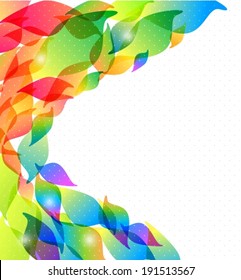 Abstract colorful background with place for text, VECTOR