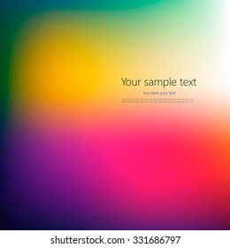 Abstract colorful background with place for your text.