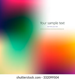 Abstract colorful background with place for your text.