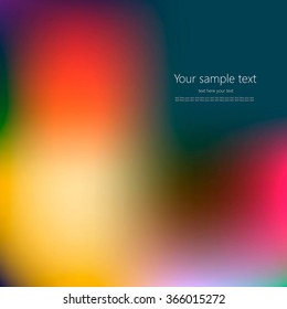 Abstract colorful background with place for your text.