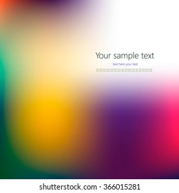 Abstract colorful background with place for your text.