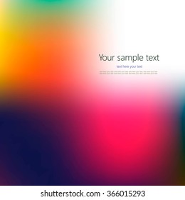 Abstract colorful background with place for your text.