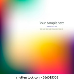 Abstract colorful background with place for your text.