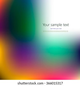 Abstract colorful background with place for your text.