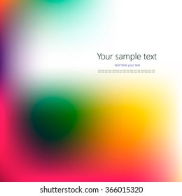 Abstract colorful background with place for your text.