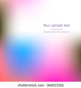 Abstract colorful background with place for your text.