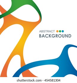 Abstract Colorful Background for Print and Web.