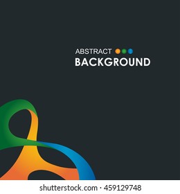 Abstract Colorful Background for Print and Web.