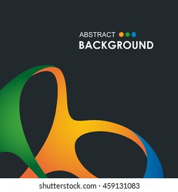Abstract Colorful Background for Print and Web.