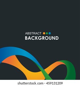 Abstract Colorful Background for Print and Web.