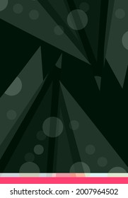 Abstract colorful background with random geometric triangle pattern