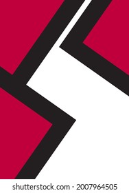 Abstrakter bunter Hintergrund mit zufälligem geometrischem Dreieck-Muster