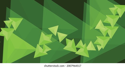 Abstract colorful background with random geometric triangle pattern