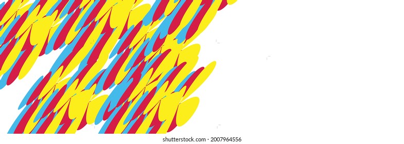 Abstract colorful background with random geometric triangle pattern