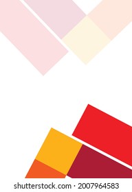 Abstract colorful background with random geometric triangle pattern