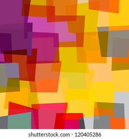 abstract colorful background, retro style