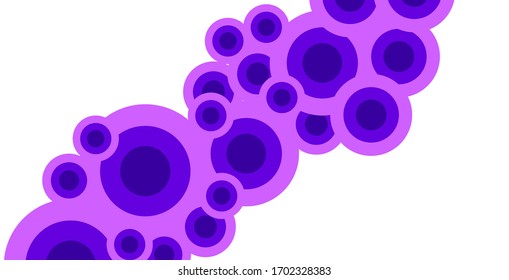 Abstract colorful background. Round shape background 