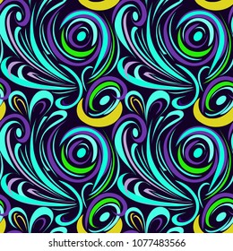 Abstract  colorful background. Seamless pattern.