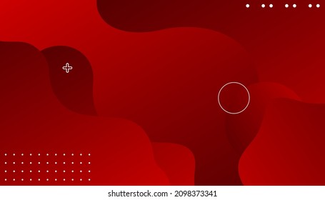 Abstract colorful background shape. Minimal geometric background. Dynamic shapes composition. Eps10 vector 