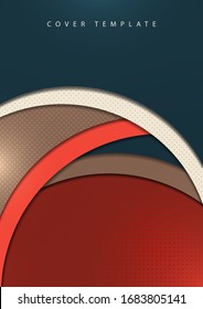 Fondo colorido abstracto de líneas onduladas brillantes y curvas. Plantilla para un proyecto empresarial. Ilustración vectorial para su diseño.