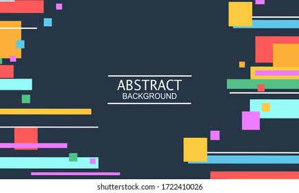 Abstract colorful background simple eps