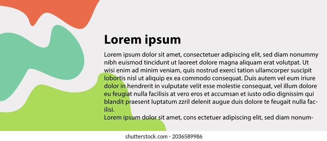 Abstract colorful Background with simple style, suitable for presentation, poster, banner, and others.