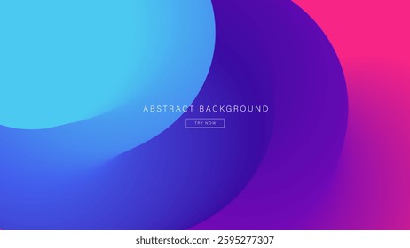 Abstract colorful background with smooth gradient.