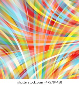 Abstract colorful background with smooth lines. Color waves, pattern, art, technology wallpaper, technology background.  Vector illustration