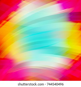 Abstract colorful background with smooth lines. Color waves, pattern, art, technology wallpaper, technology background. Vector illustration