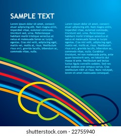 Abstract colorful background with space for text