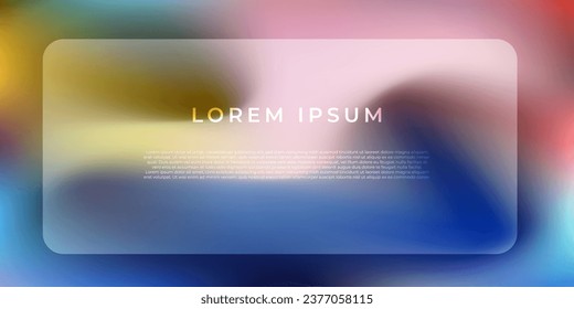abstract colorful background with space for text