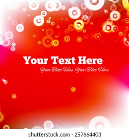 Abstract colorful background with space for text.