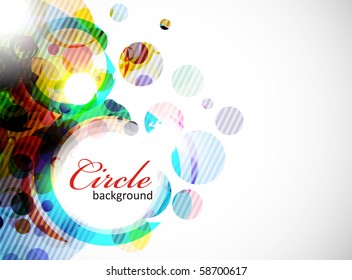 Abstract colorful background with space of your text. eps10 Vector illustration.