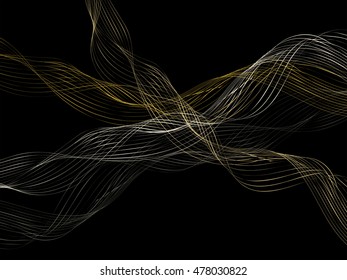 Abstract colorful background. Spectrum wave. smoke line color