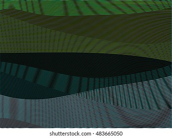 Abstract colorful background. Spectrum wave. smoke line color
